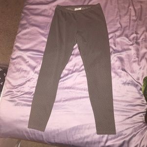 Grey and Black Leggings